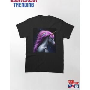 Galaxy Unicorn Classic Tshirt
